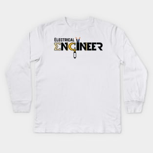 Electrical Engineer Kids Long Sleeve T-Shirt